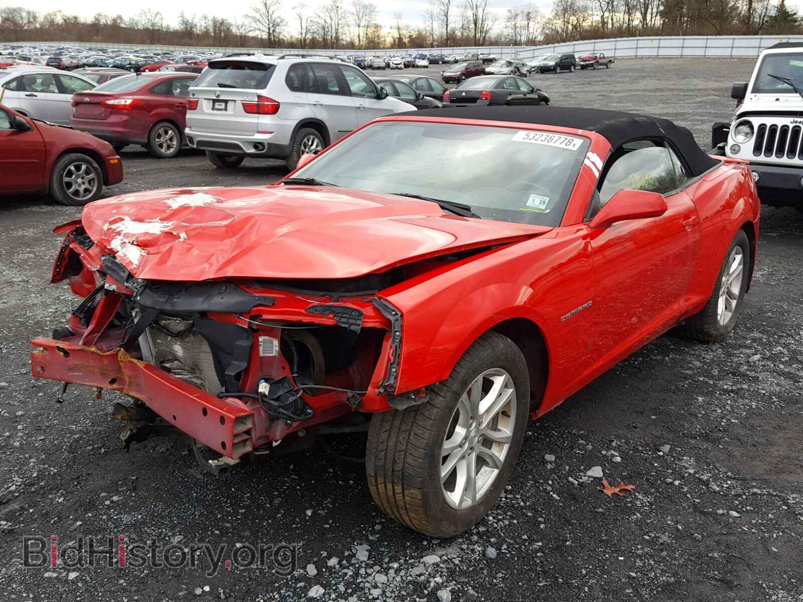 2014 CHEVROLET CAMARO - VIN: 2G1FB3D39E9309949 - Фото 2