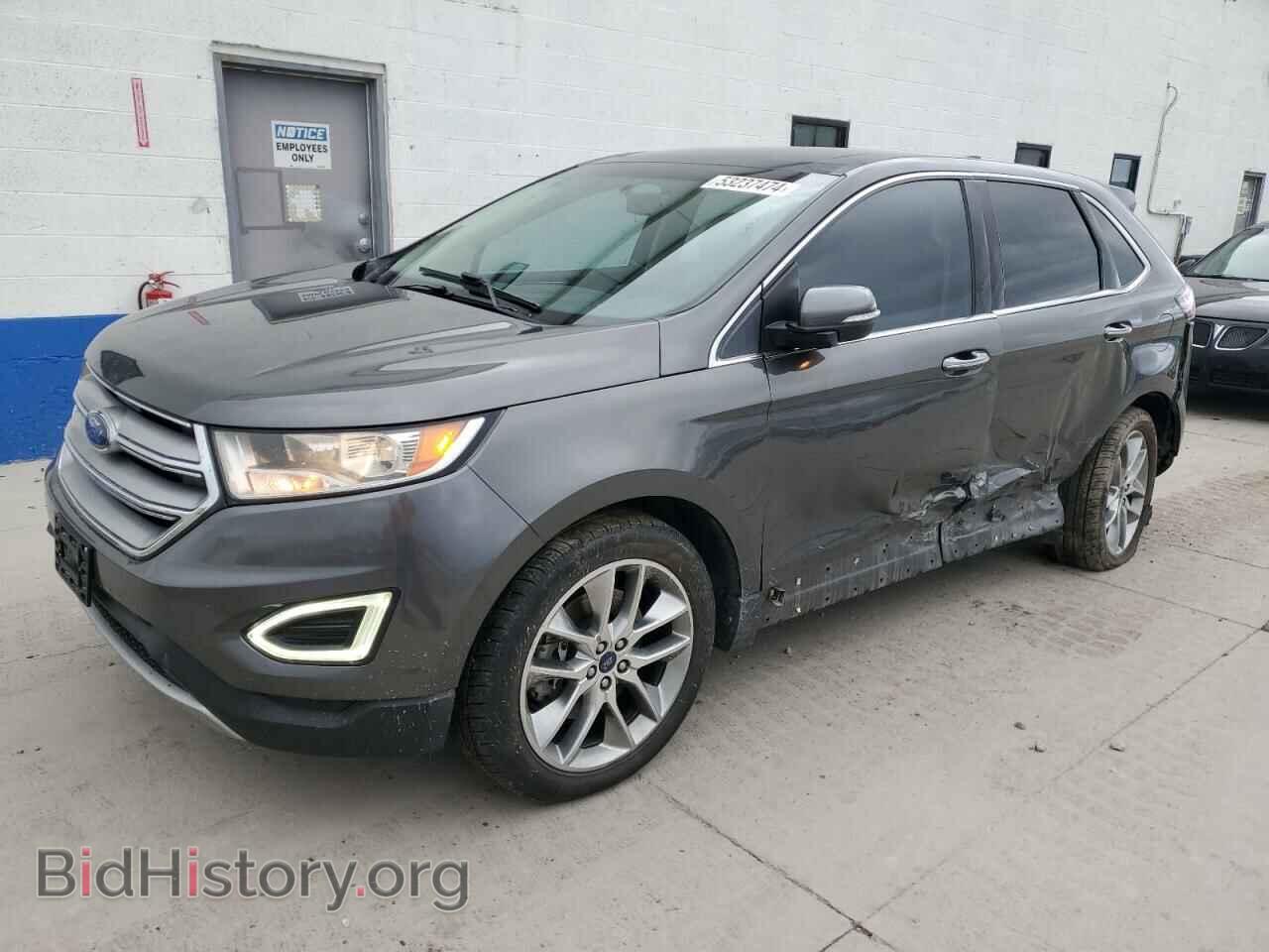 Фотография 2FMTK4K87FBB28076 - FORD EDGE 2015