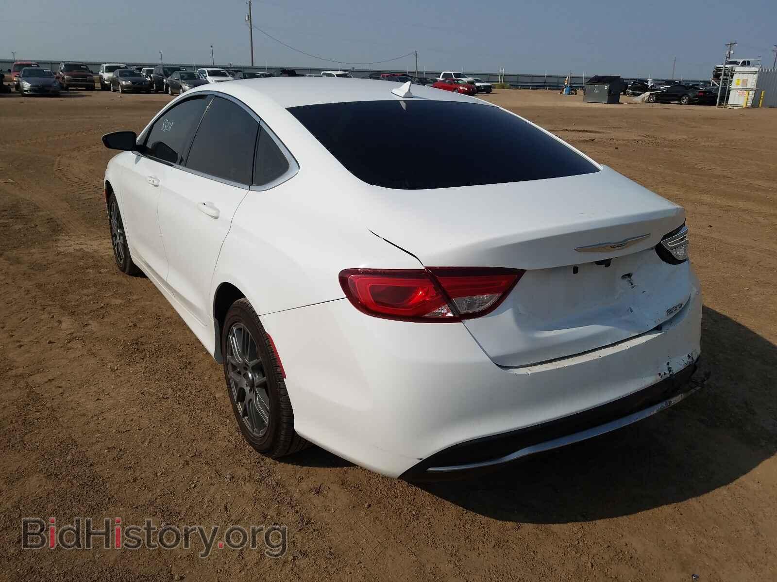 2016 CHRYSLER 200 - VIN: 1C3CCCAB4GN108113 - Фото 3