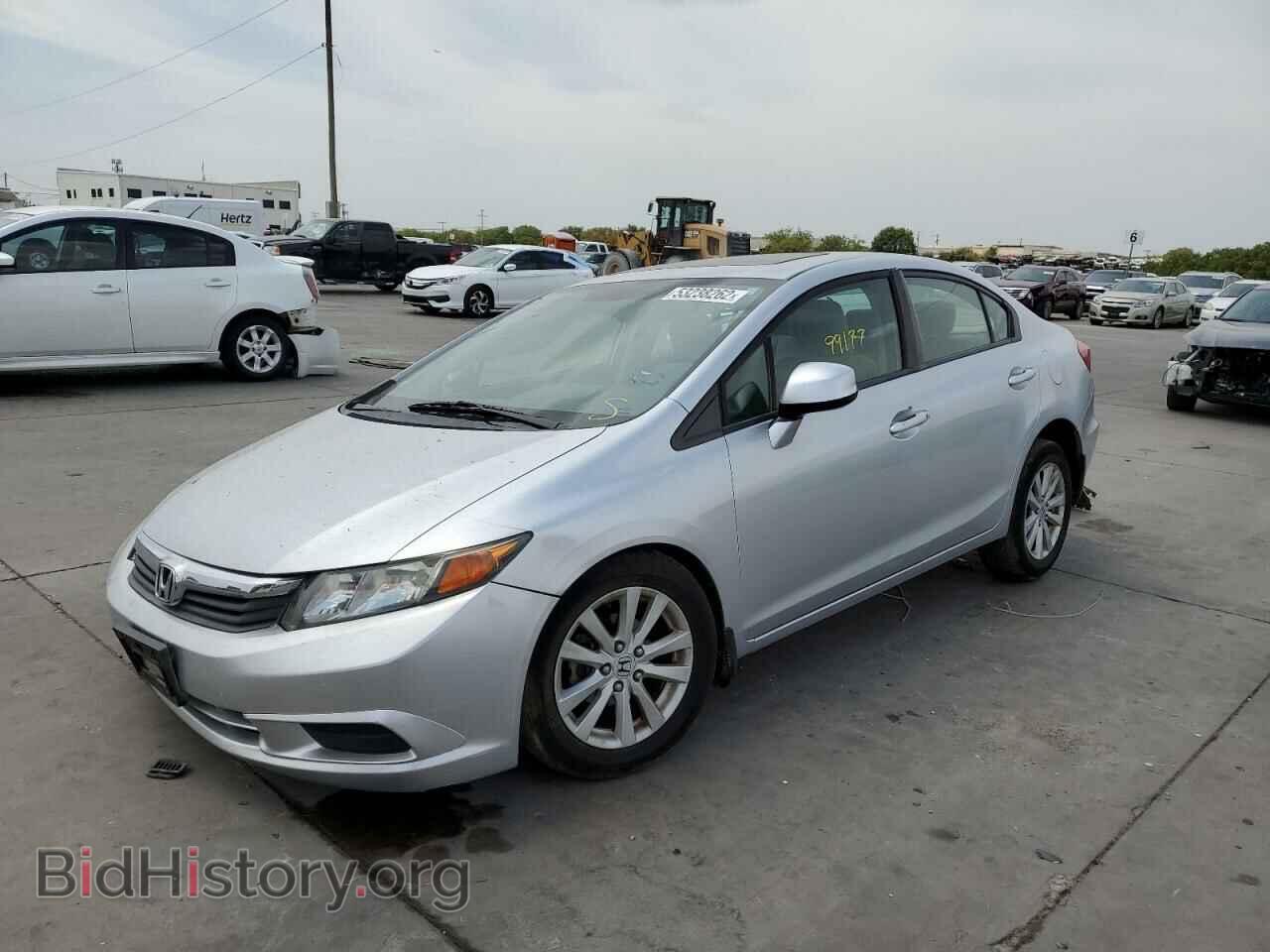 2012 HONDA CIVIC - VIN: 2HGFB2F8XCH547405 - Фото 2