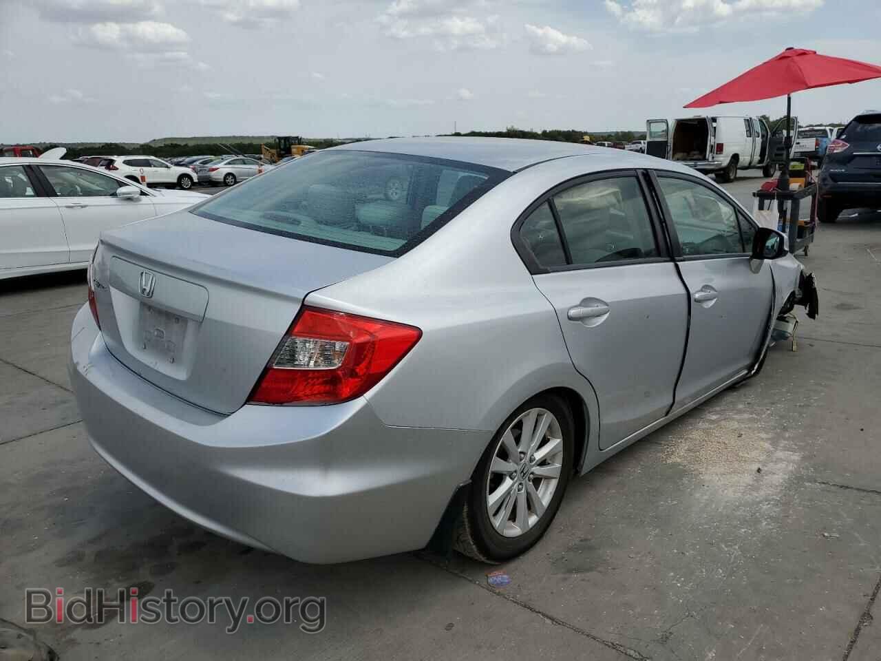 2012 HONDA CIVIC - VIN: 2HGFB2F8XCH547405 - Фото 4