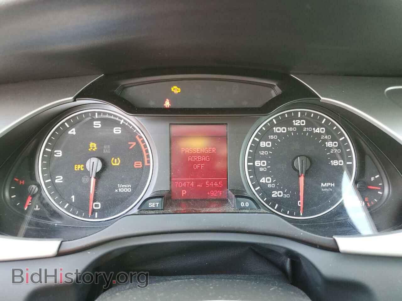 2010 AUDI A4 - VIN: WAUBFAFL2AN047935 - Фото 9