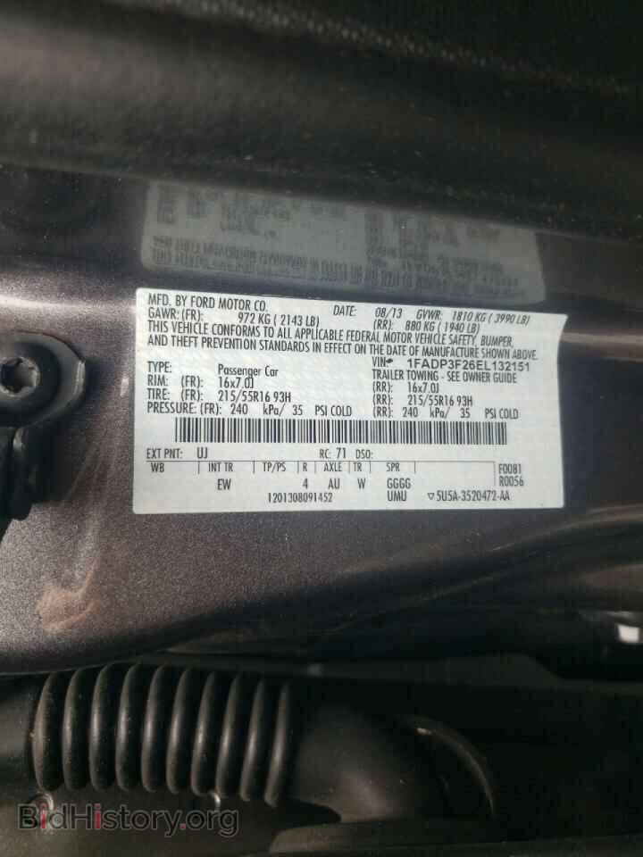 2014 FORD FOCUS - VIN: 1FADP3F26EL132151 - Photo 10