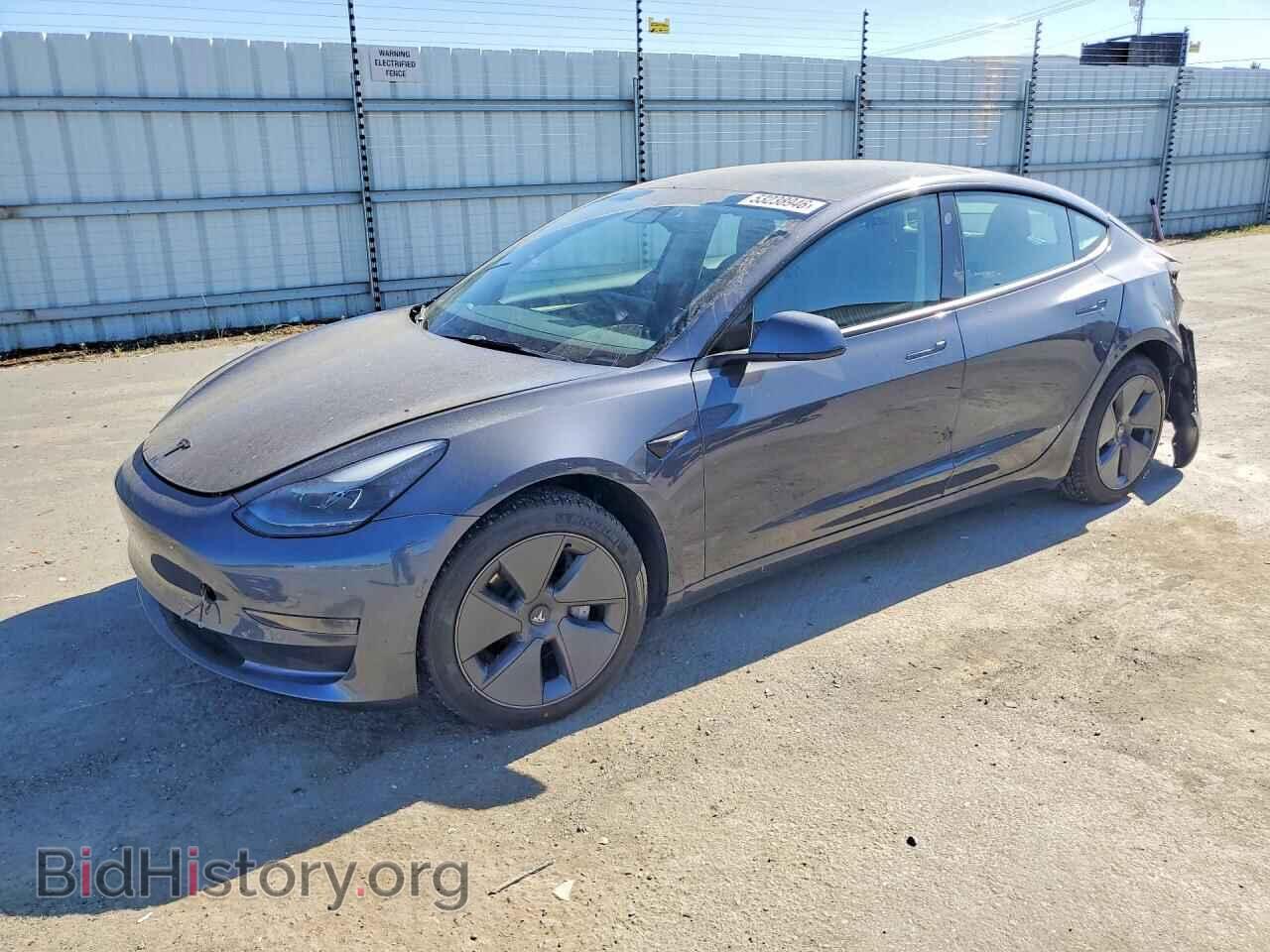 Photo 5YJ3E1EA5NF325564 - TESLA MODEL 3 2022
