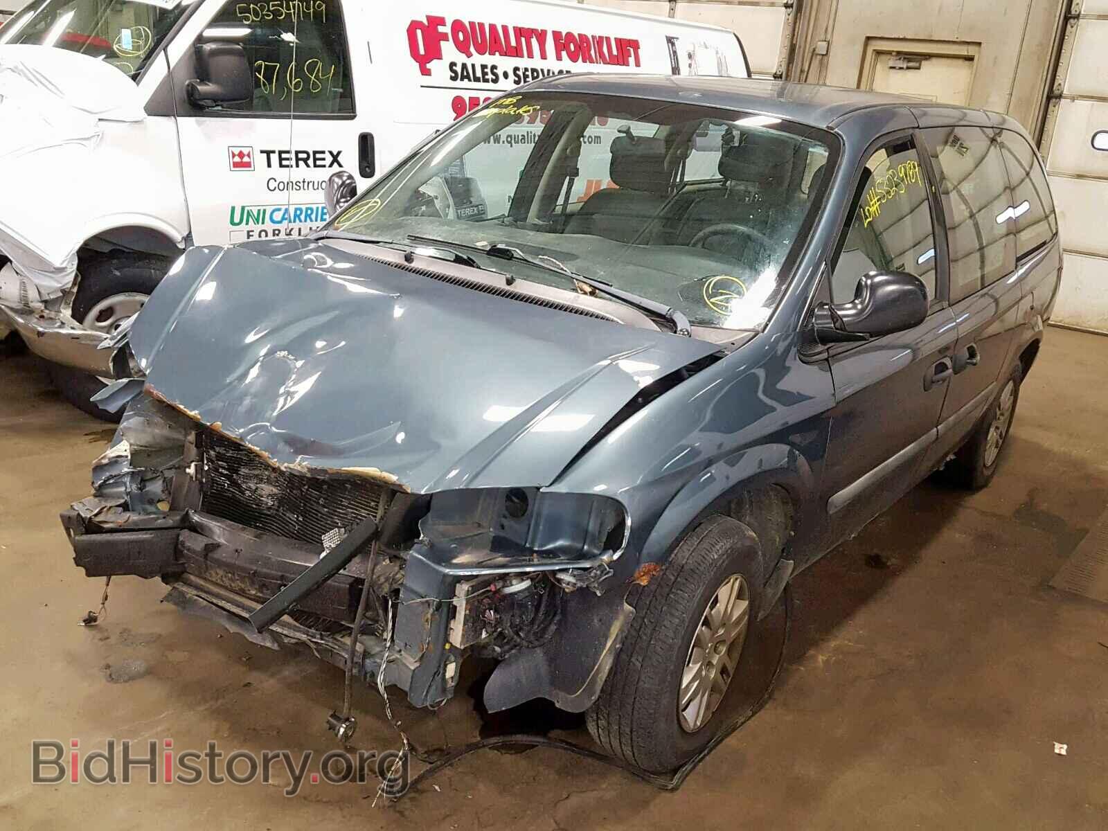 2007 DODGE CARAVAN - VIN: 1D4GP24R67B244851 - Фото 2