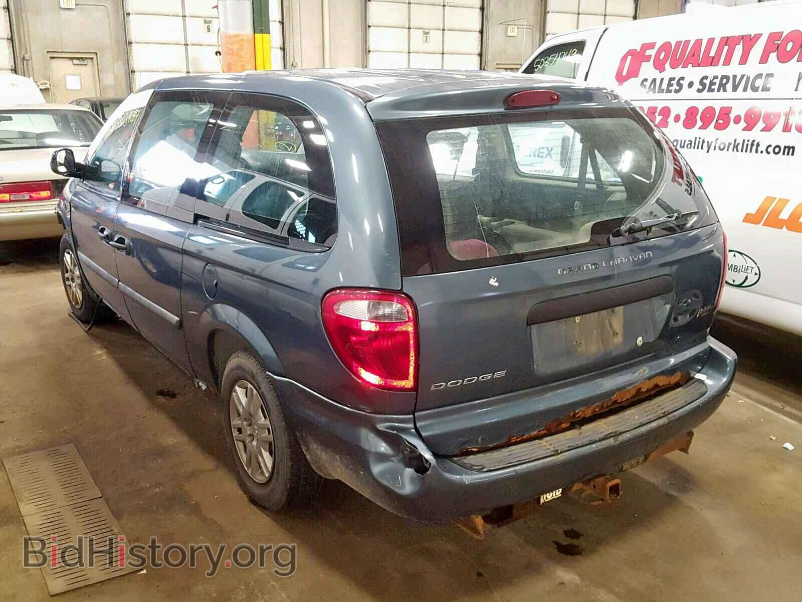 2007 DODGE CARAVAN - VIN: 1D4GP24R67B244851 - Фото 3