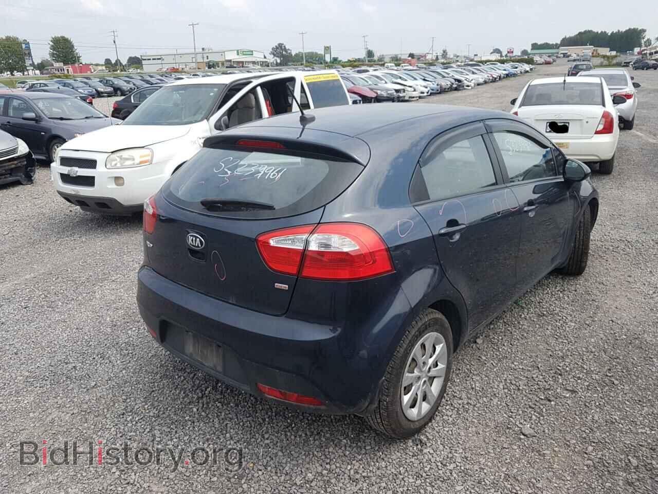 2013 KIA RIO - VIN: KNADM5A3XD6844932 - Фото 4