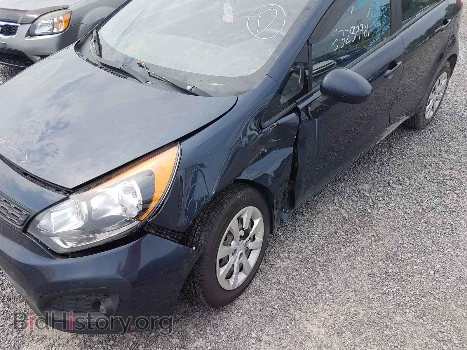 2013 KIA RIO - VIN: KNADM5A3XD6844932 - Фото 9