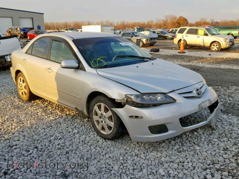 2007 Mazda 6 6 I (VIN 1YVHP80C875M08518) — photo 1 of 10, Copart, damage: front end