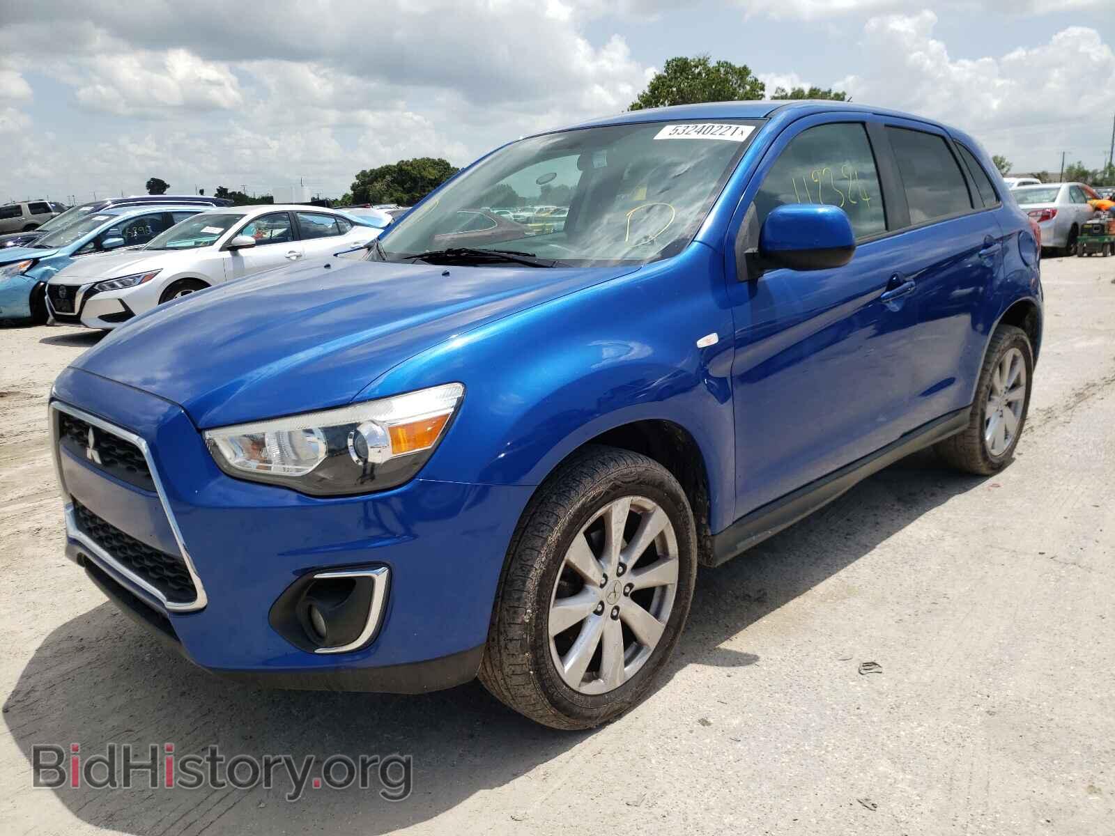 2015 MITSUBISHI OUTLANDER - VIN: 4A4AP3AU2FE022864 - Фото 2