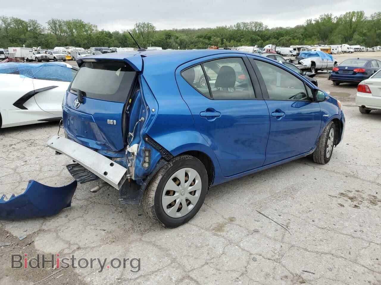 2014 TOYOTA PRIUS - VIN: JTDKDTB33E1062354 - Фото 3
