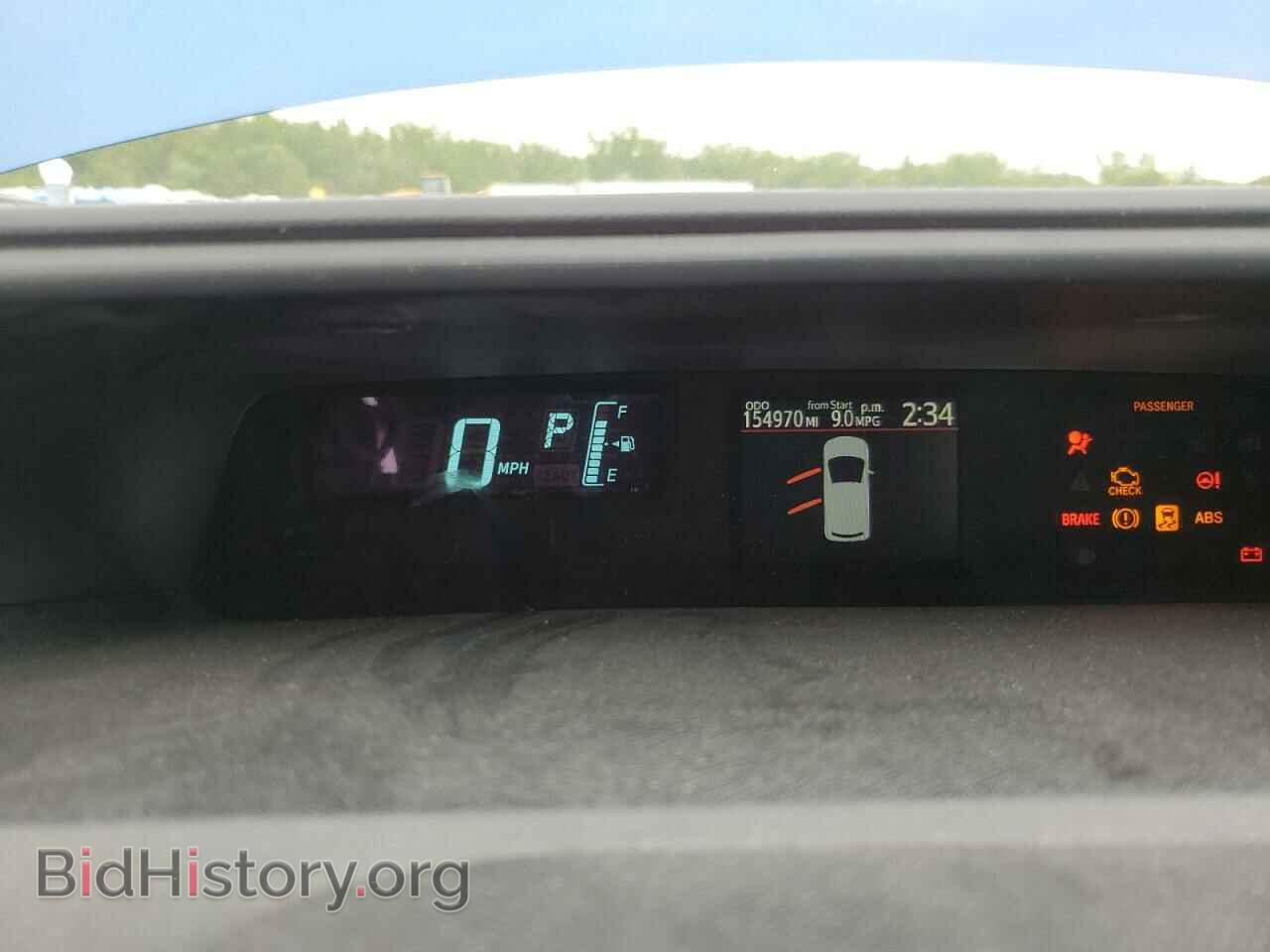 2014 TOYOTA PRIUS - VIN: JTDKDTB33E1062354 - Фото 9