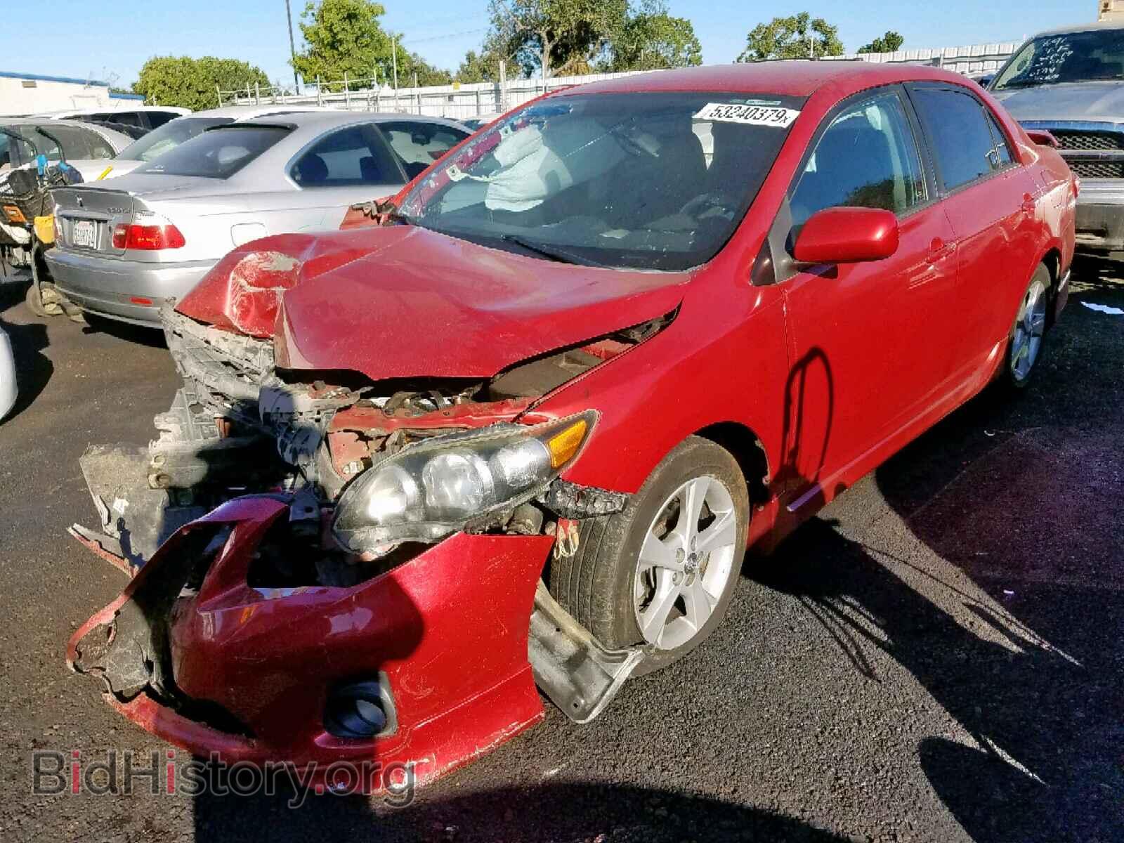 2012 TOYOTA COROLLA BA - VIN: 5YFBU4EE1CP025833 - Фото 2