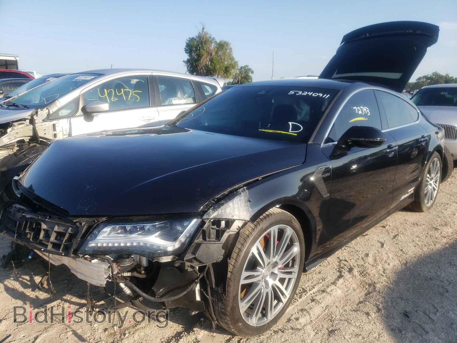 2014 AUDI A7 - VIN: WAU2GAFC1EN033348 - Фото 2
