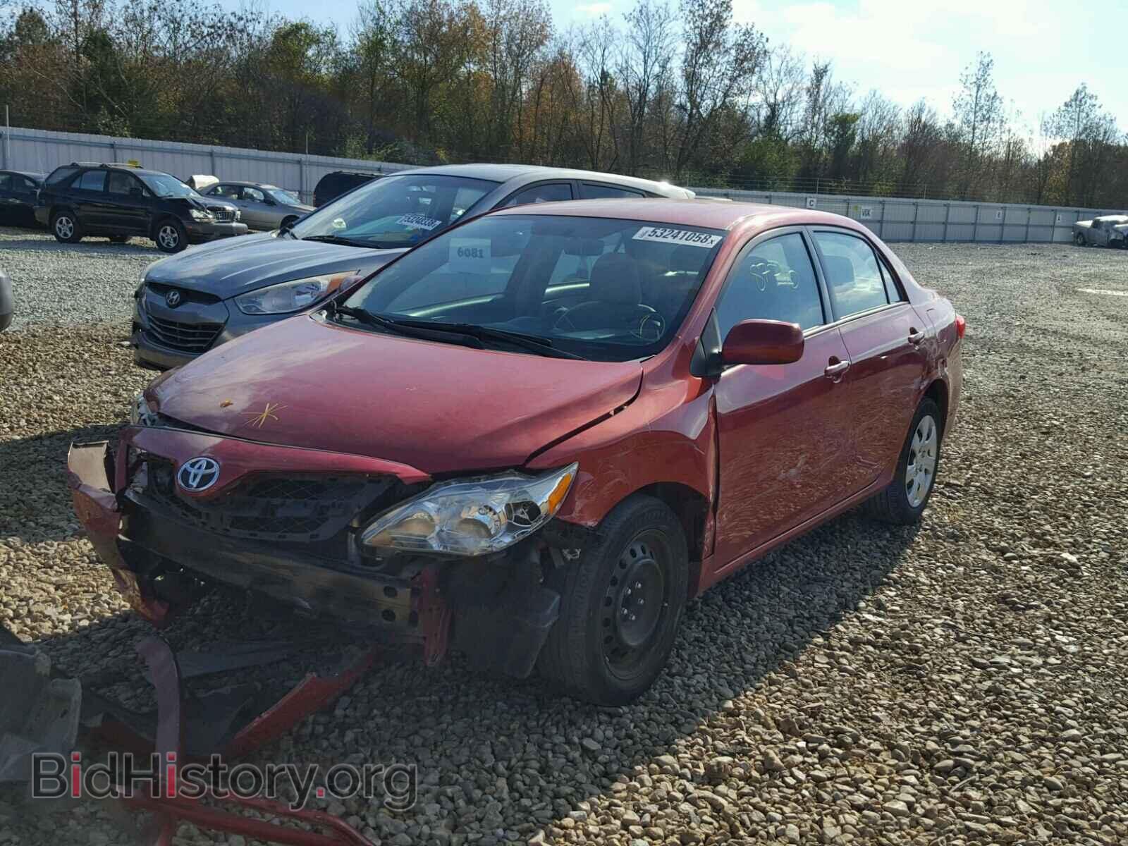 2012 TOYOTA COROLLA BA - VIN: 2T1BU4EE1CC811731 - Фото 2