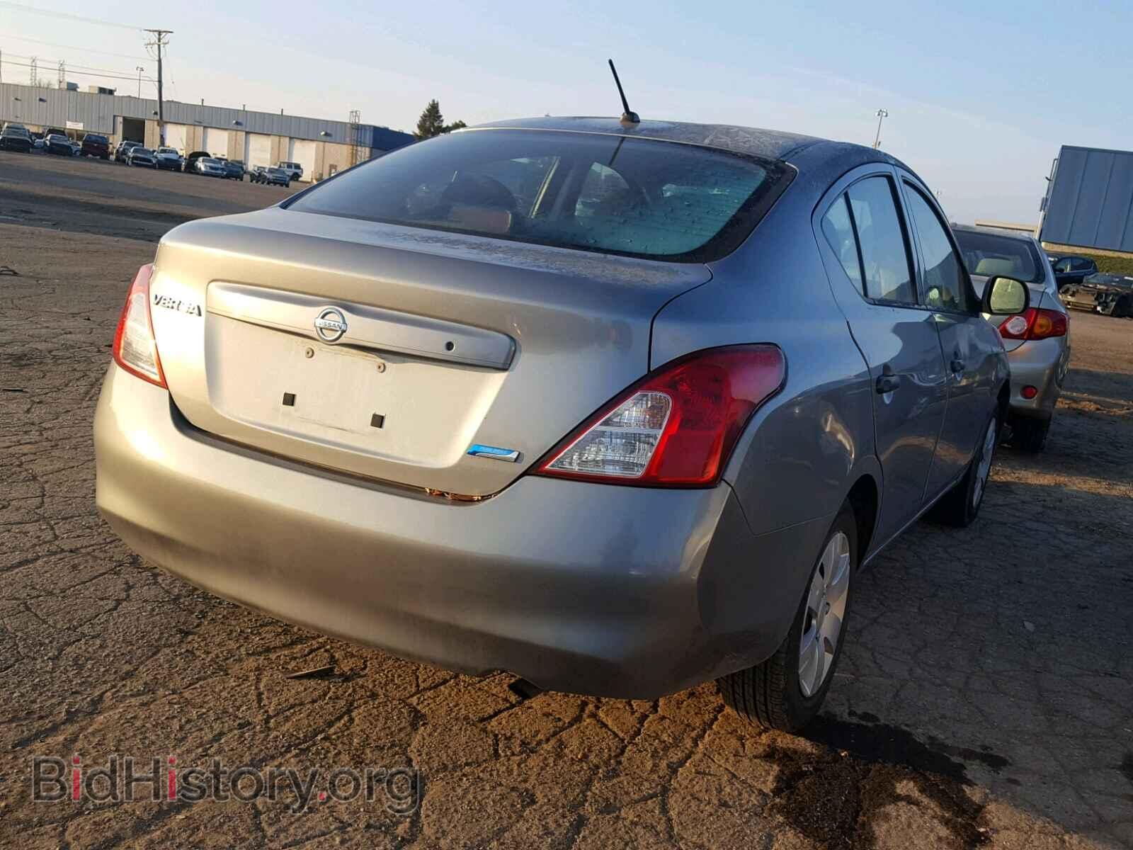 2013 NISSAN VERSA - VIN: 3N1CN7AP1DL873318 - Фото 4