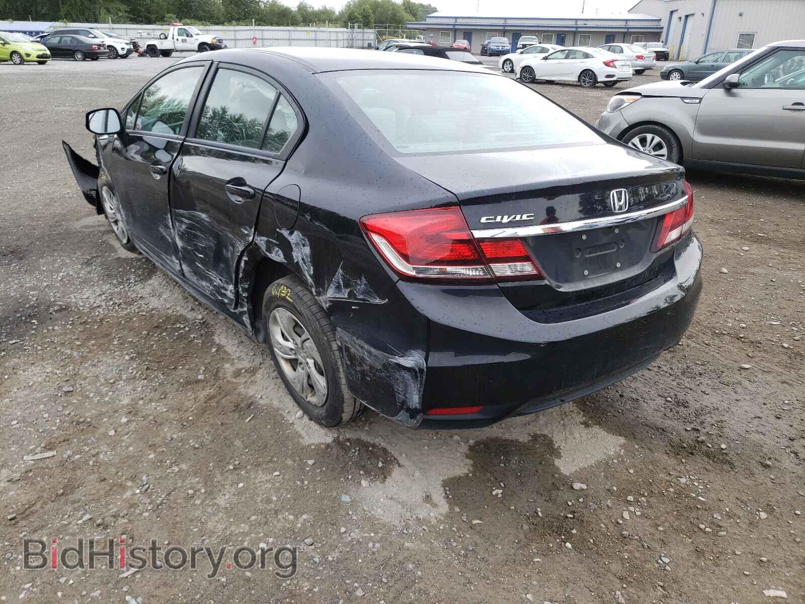 2013 HONDA CIVIC - VIN: 2HGFB2F58DH543585 - Фото 3