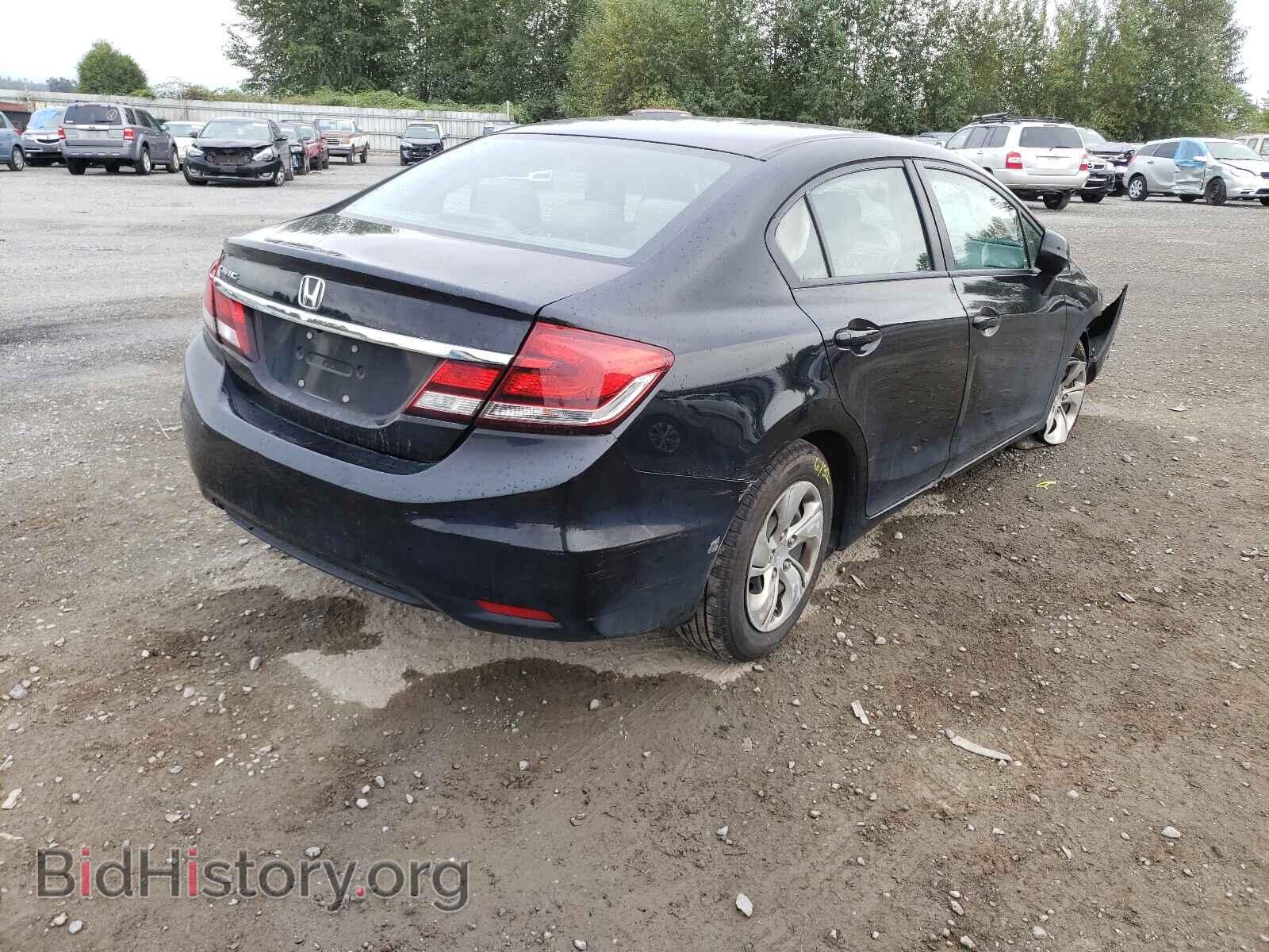 2013 HONDA CIVIC - VIN: 2HGFB2F58DH543585 - Фото 4