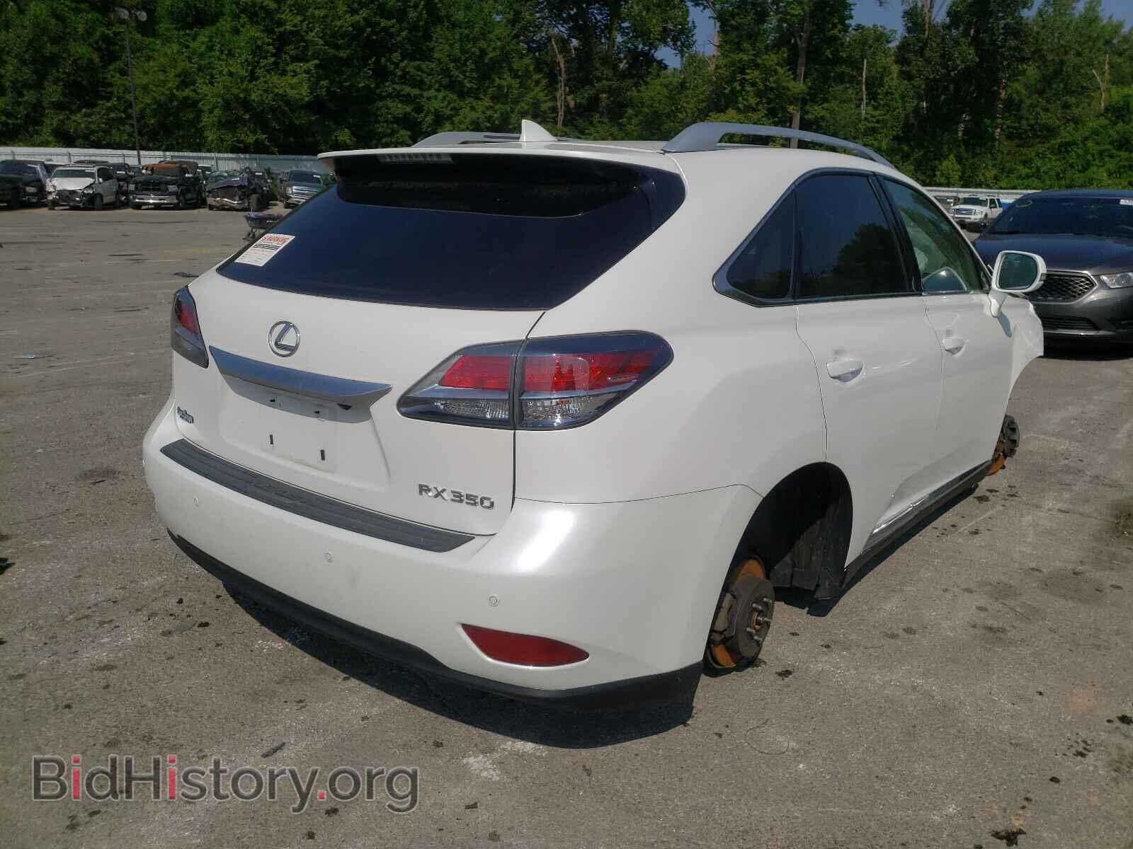 2015 LEXUS RX350 - VIN: 2T2BK1BA7FC322207 - Фото 4