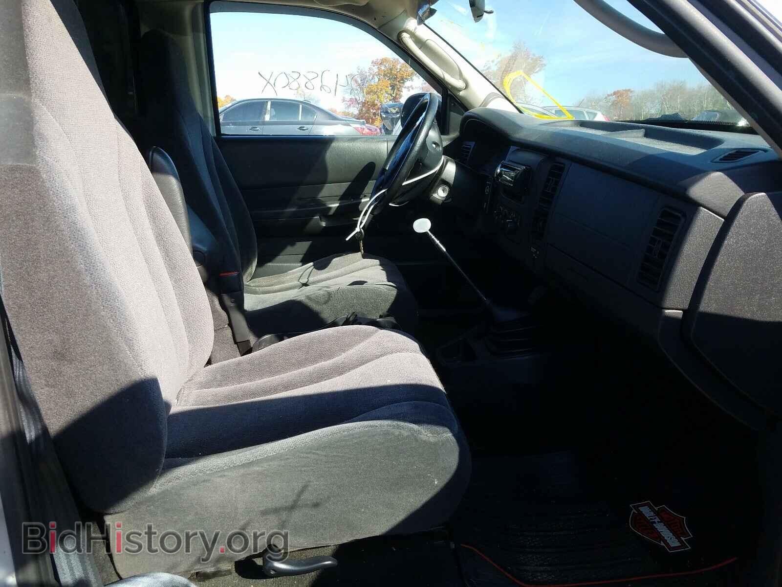 2004 DODGE DAKOTA - VIN: 1D7GG16K44S571287 - Фото 5