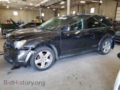 2010 Dodge JOURNEY SXT, черный — VIN 3D4PH5FV9AT122385, Copart