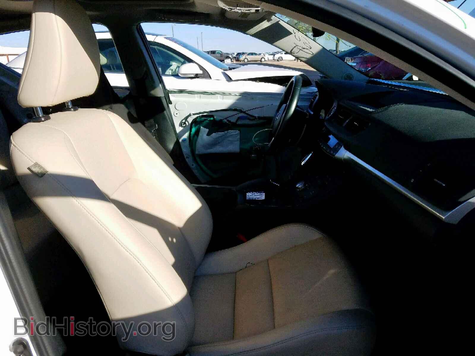 2012 LEXUS CT 200 - VIN: JTHKD5BH6C2102326 - Фото 5