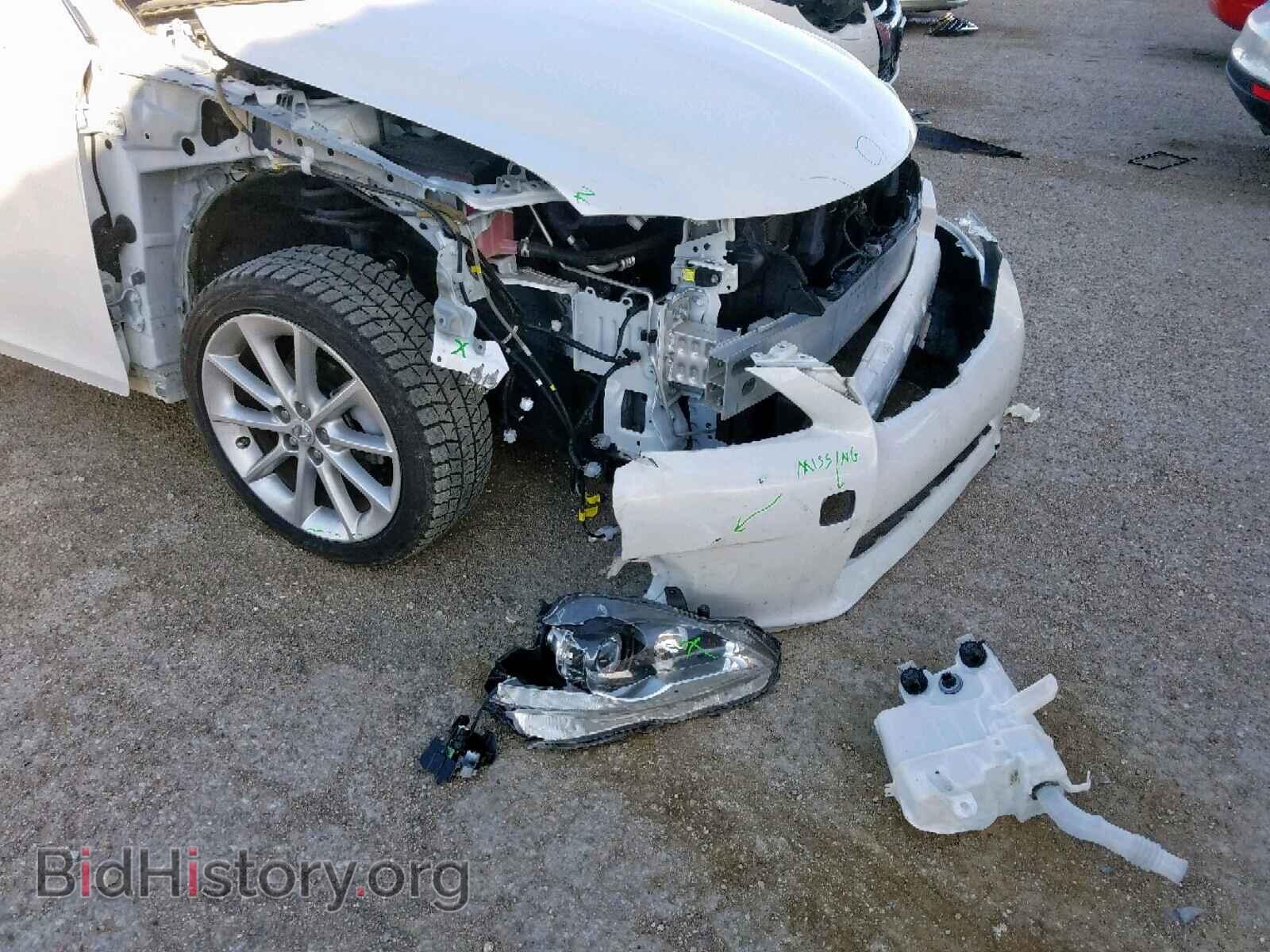 2012 LEXUS CT 200 - VIN: JTHKD5BH6C2102326 - Фото 9