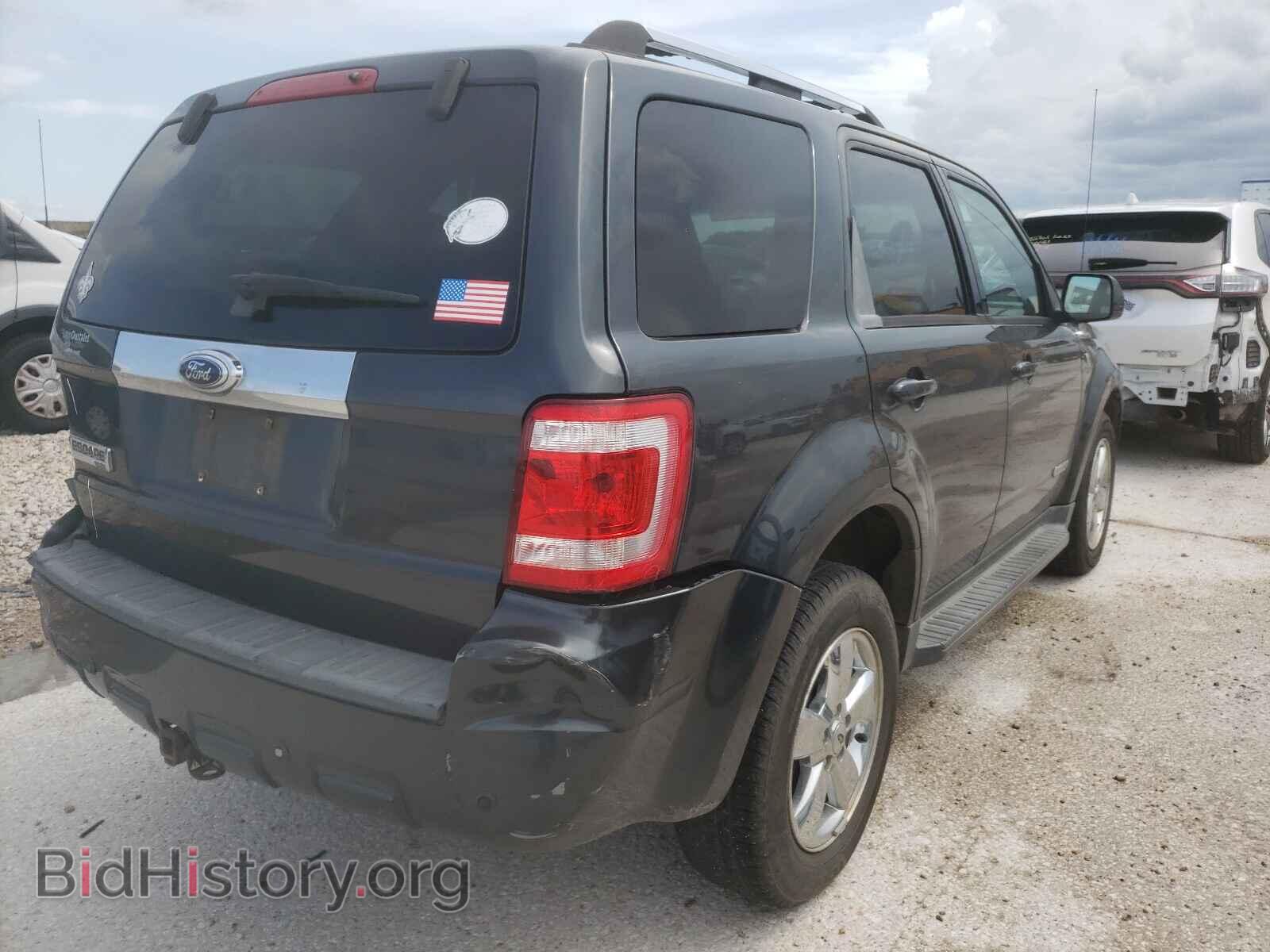 2008 FORD ESCAPE - VIN: 1FMCU04128KC15198 - Фото 4
