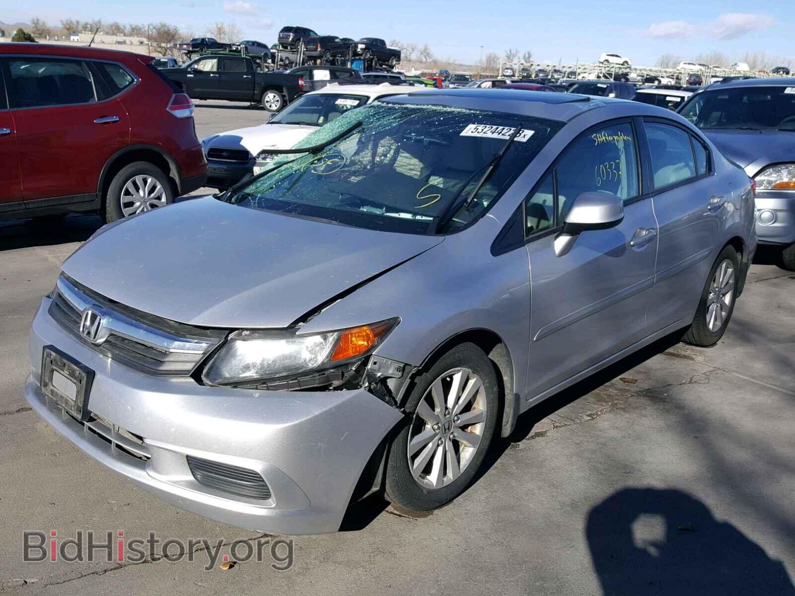 2012 HONDA CIVIC - VIN: 2HGFB2F88CH310850 - Фото 2