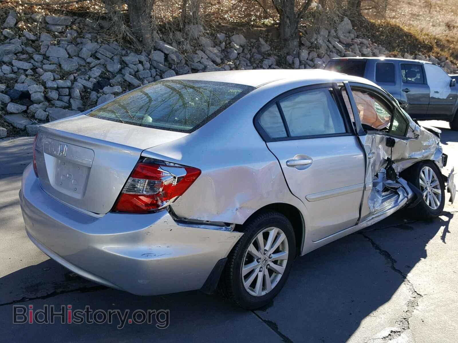 2012 HONDA CIVIC - VIN: 2HGFB2F88CH310850 - Фото 4