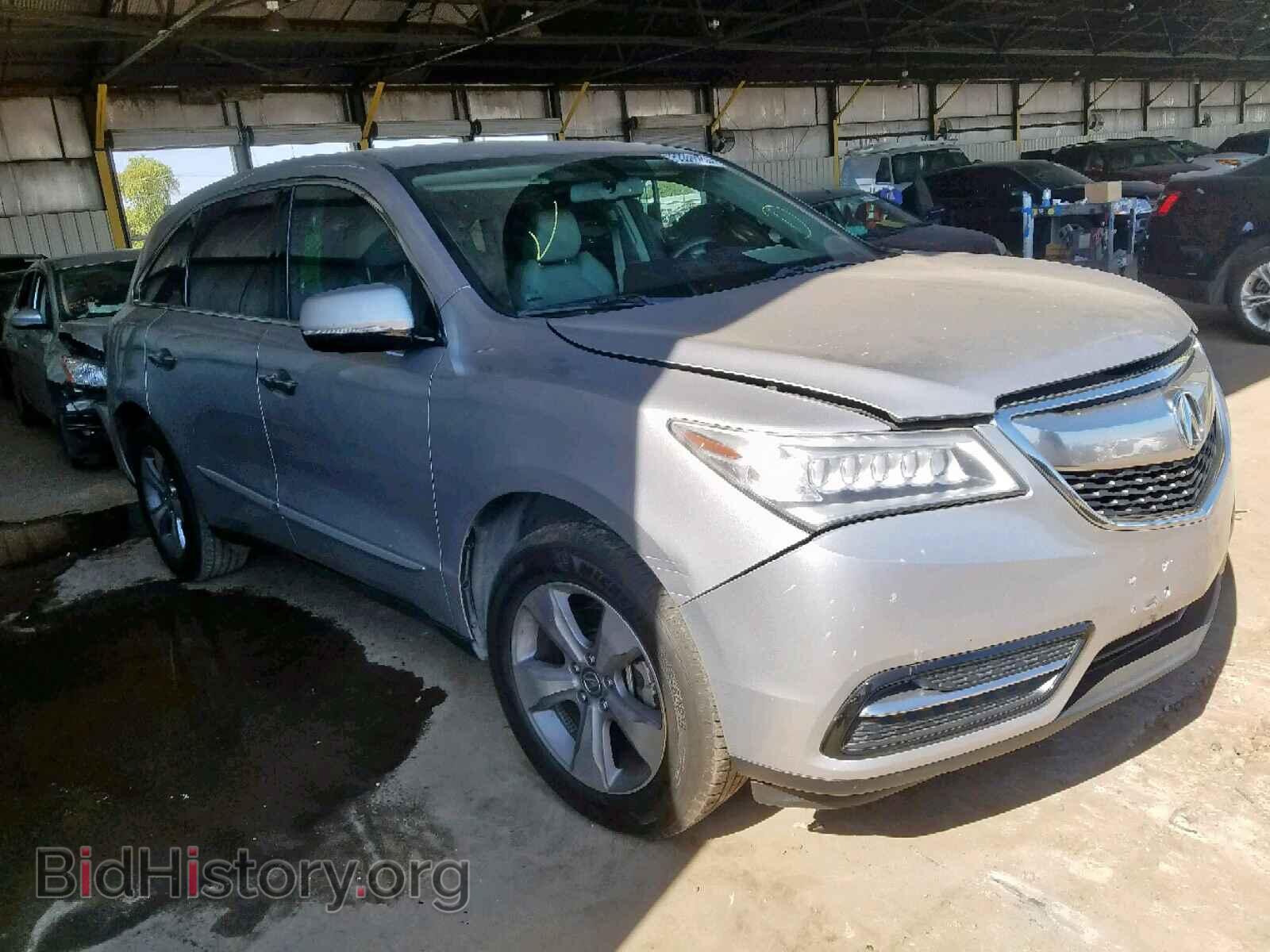 Фотография 5FRYD3H21EB014267 - ACURA MDX 2014