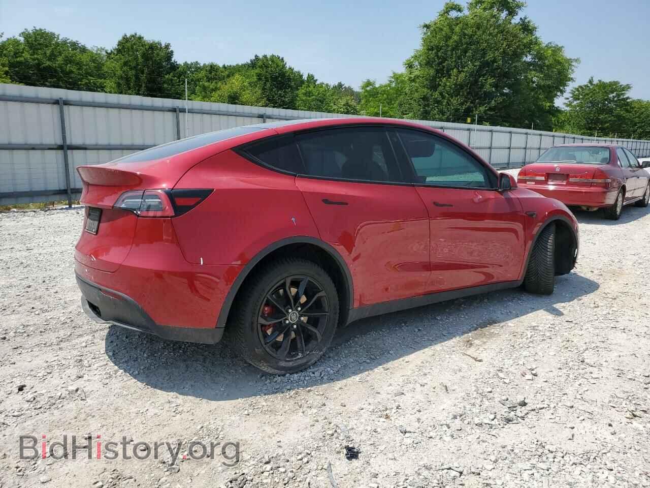 2020 TESLA MODEL Y - VIN: 5YJYGDEE2LF049667 - Фото 3