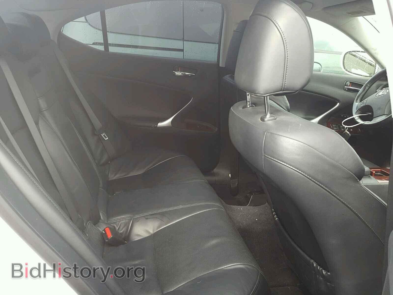 2008 LEXUS IS - VIN: JTHBE262285017376 - Фото 6