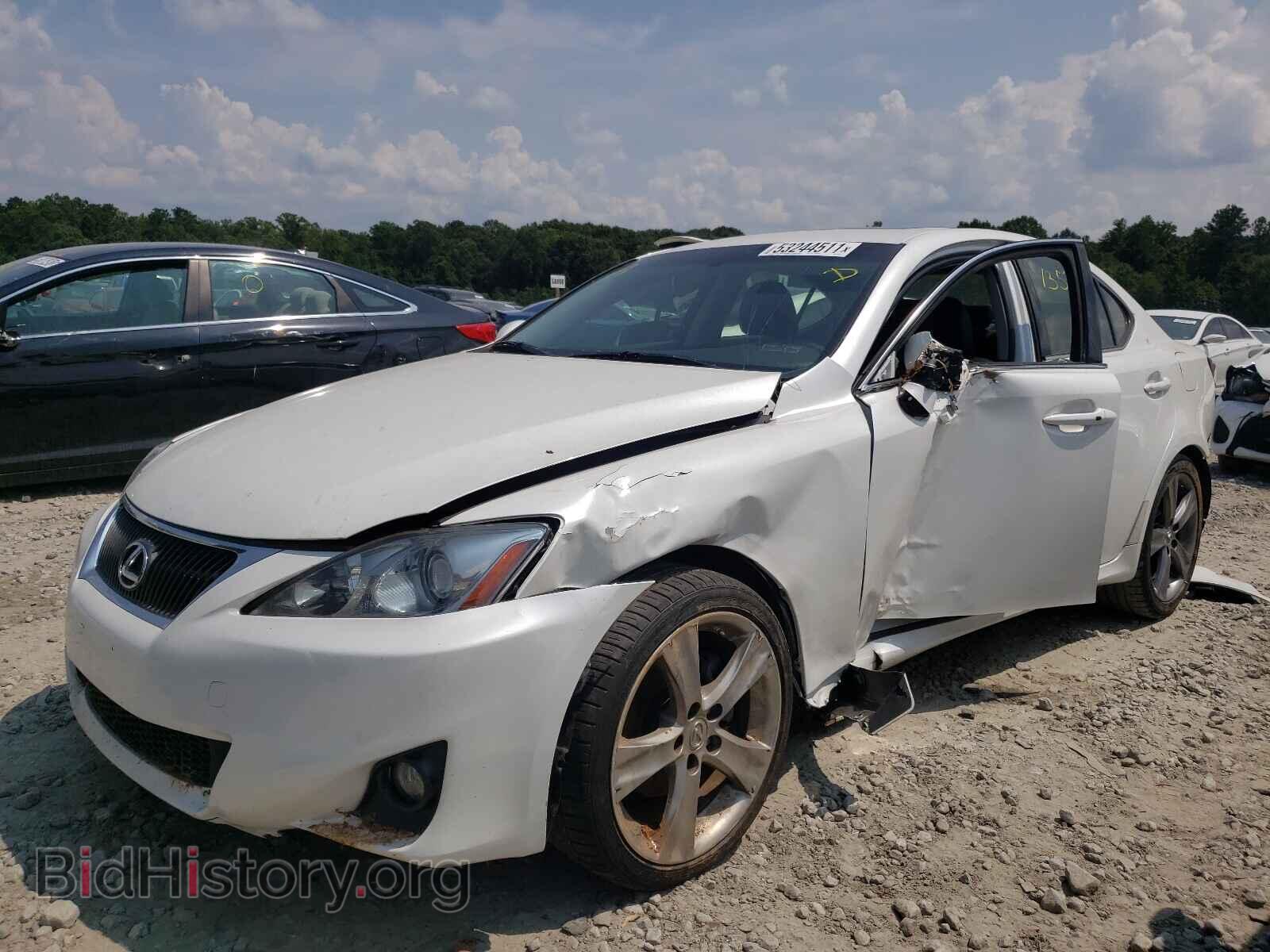 2012 LEXUS IS - VIN: JTHBF5C27C5168340 - Фото 2