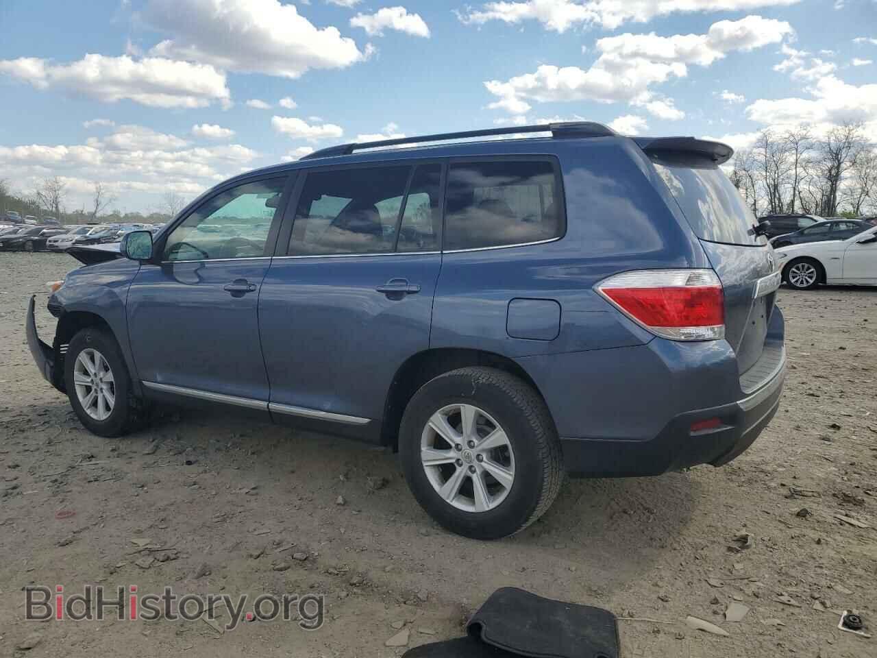 2013 TOYOTA HIGHLANDER - VIN: 5TDBK3EH0DS191943 - Фото 2