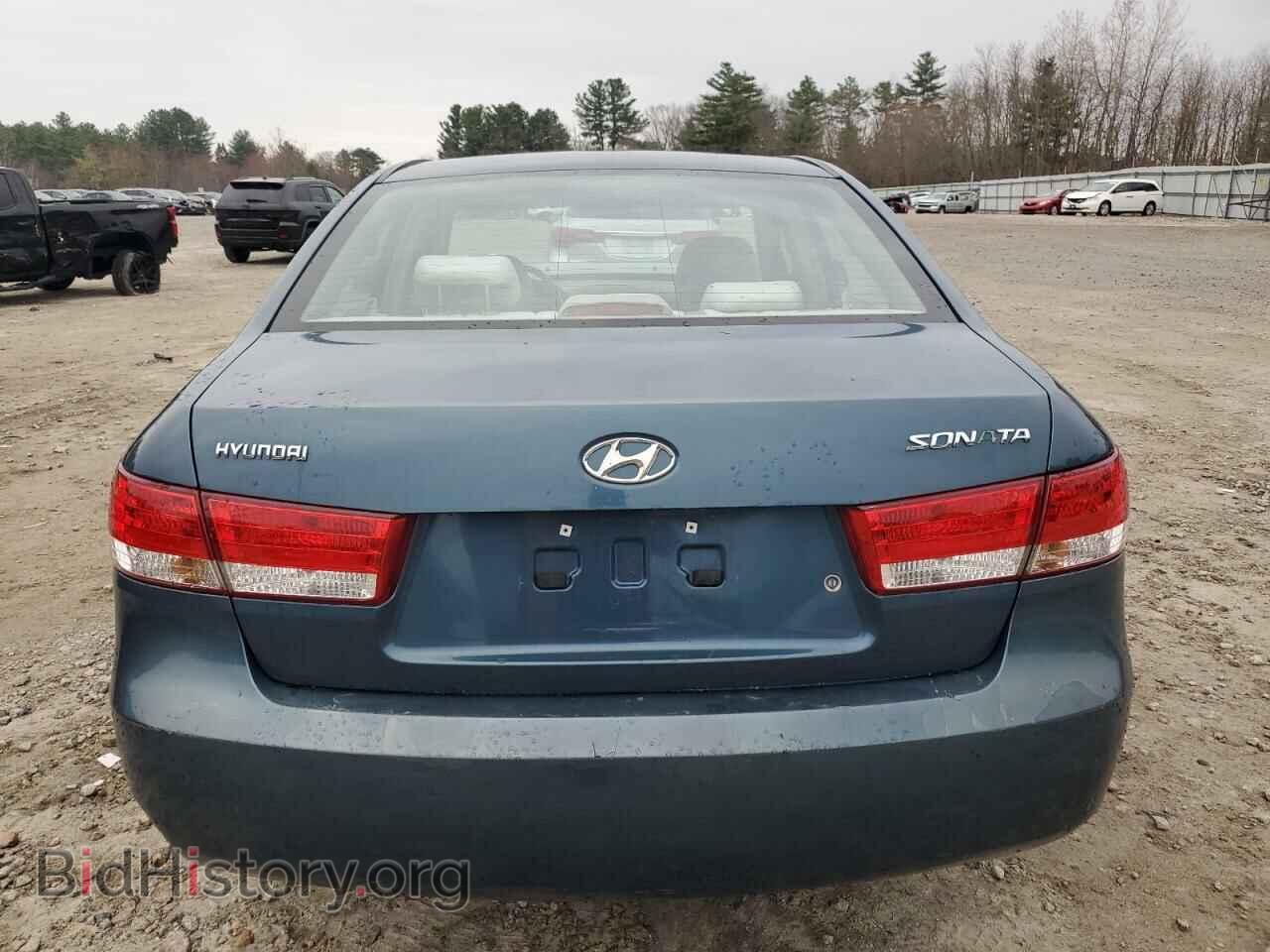 2006 HYUNDAI SONATA - VIN: 5NPEU46C16H120596 - Фото 6