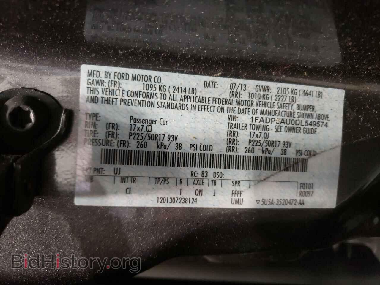 2013 FORD CMAX - VIN: 1FADP5AU0DL549574 - Photo 10