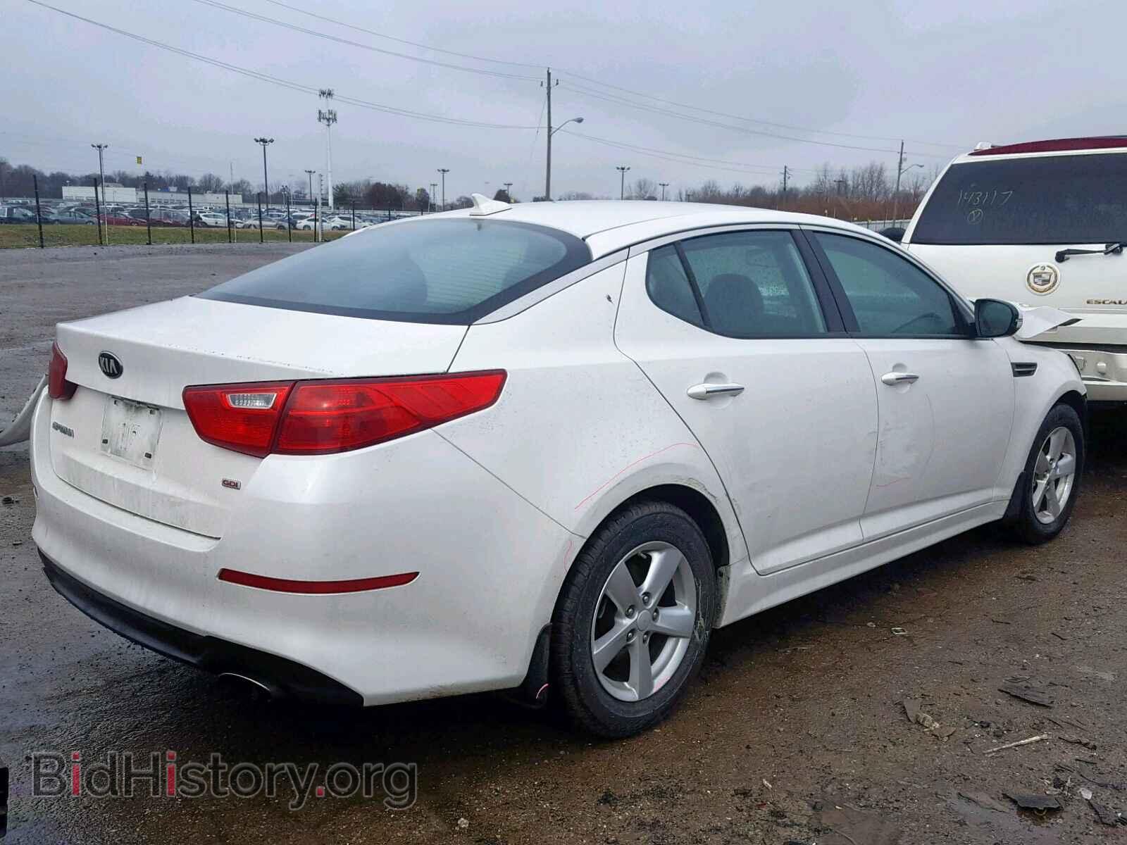 2015 KIA OPTIMA - VIN: KNAGM4A72F5664346 - Фото 4