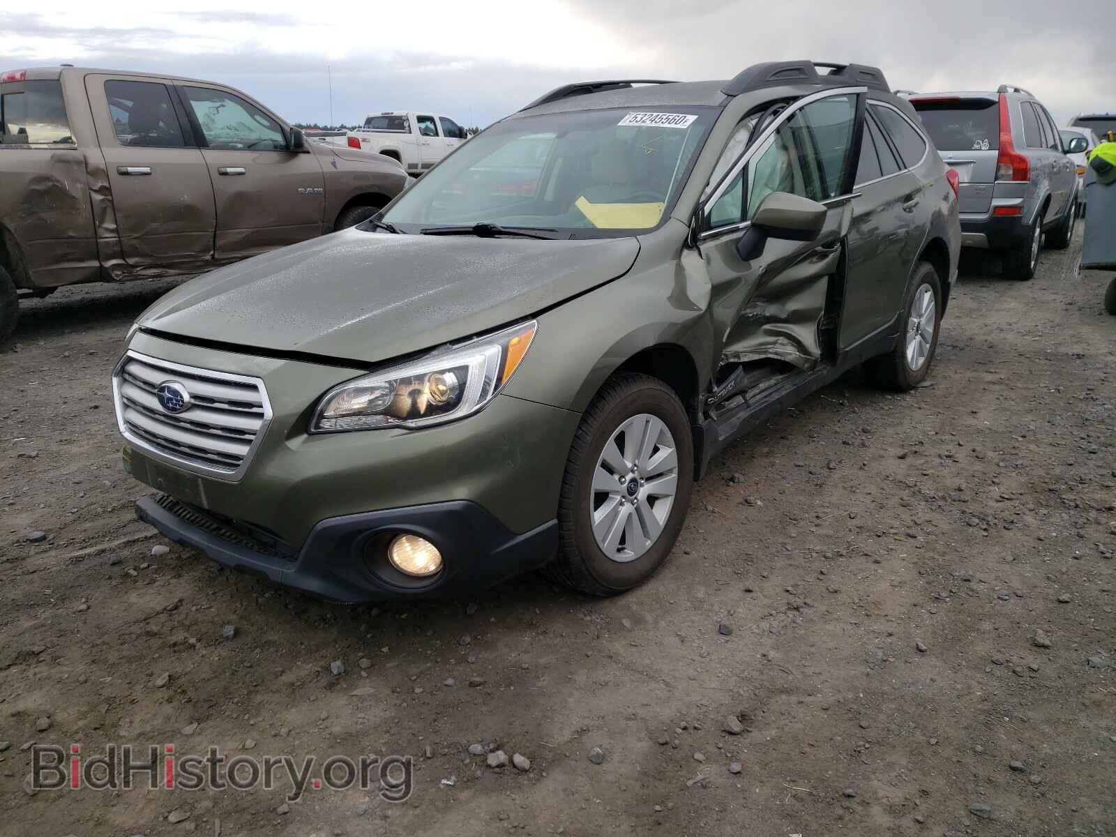 2015 SUBARU OUTBACK - VIN: 4S4BSACC0F3207960 - Фото 2
