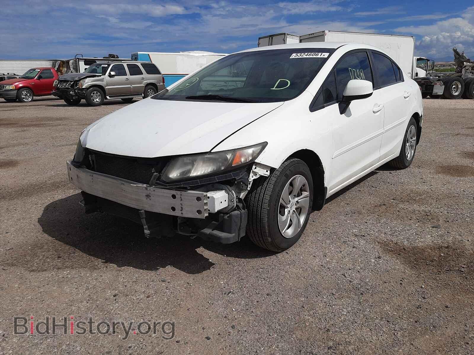 2013 HONDA CIVIC - VIN: 2HGFB2F53DH510039 - Фото 2