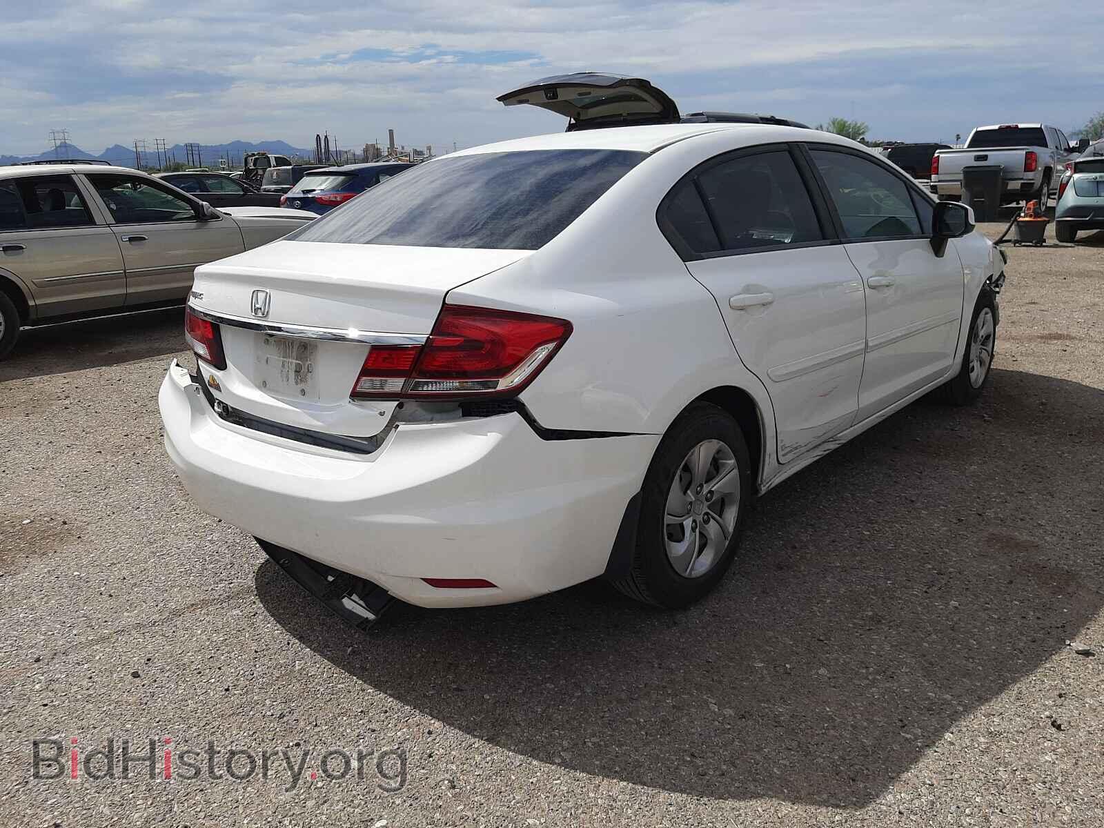 2013 HONDA CIVIC - VIN: 2HGFB2F53DH510039 - Фото 4