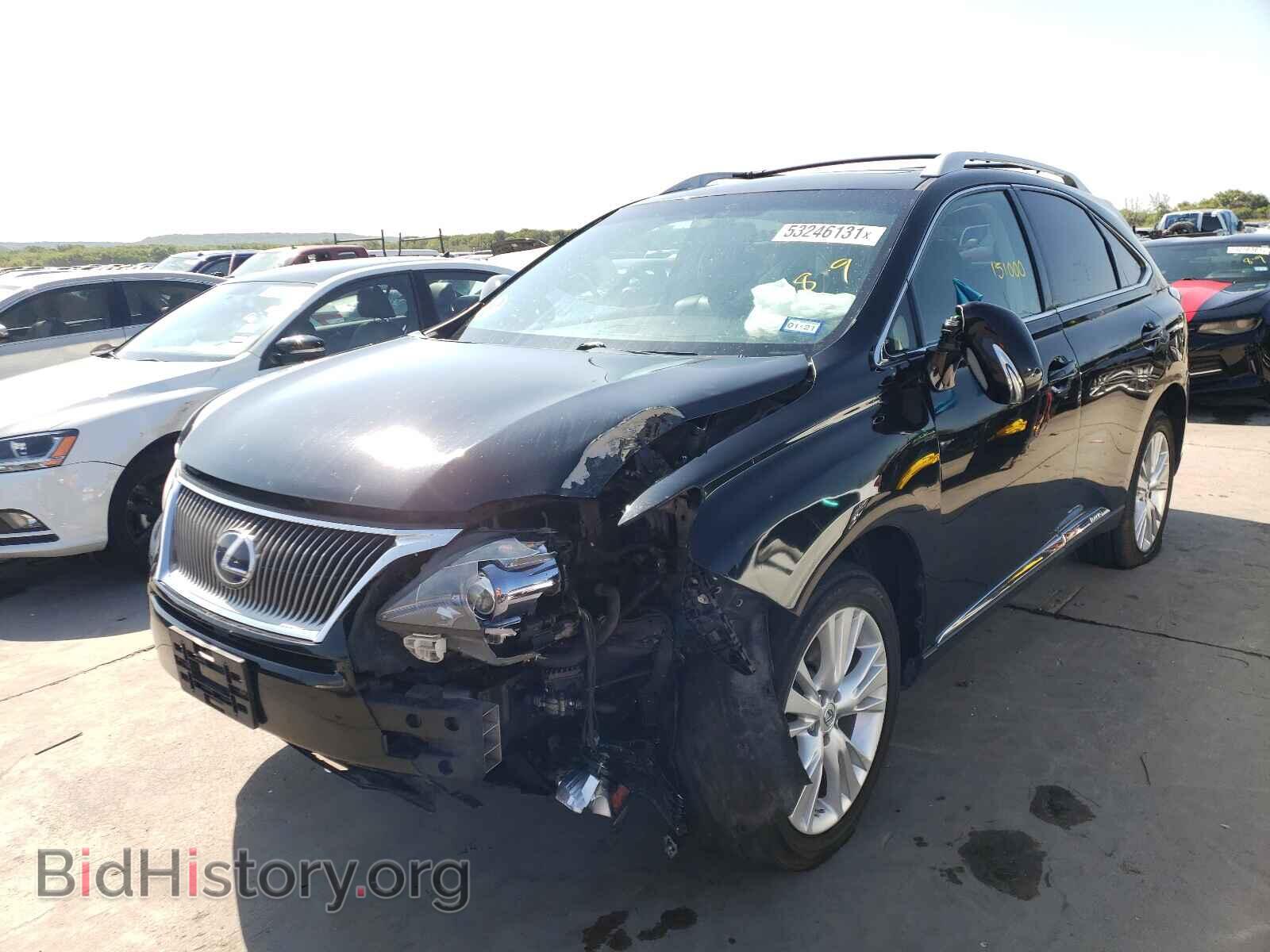 2011 LEXUS RX450 - VIN: JTJBC1BA4B2045376 - Фото 2