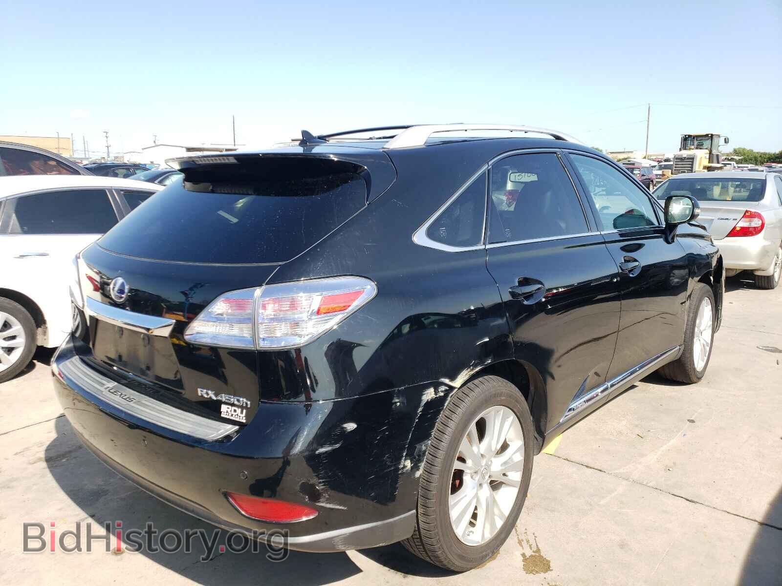 2011 LEXUS RX450 - VIN: JTJBC1BA4B2045376 - Фото 4