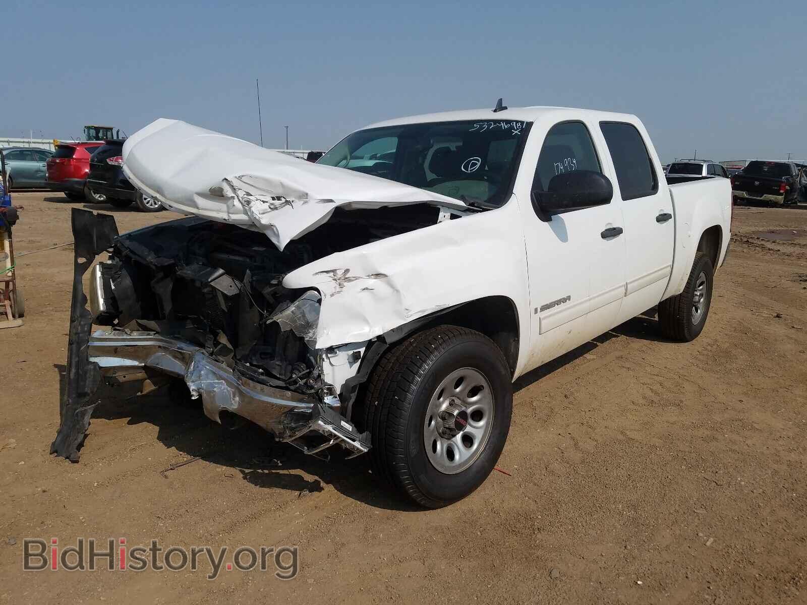 2008 GMC SIERRA - VIN: 2GTEC13C781336723 - Фото 2