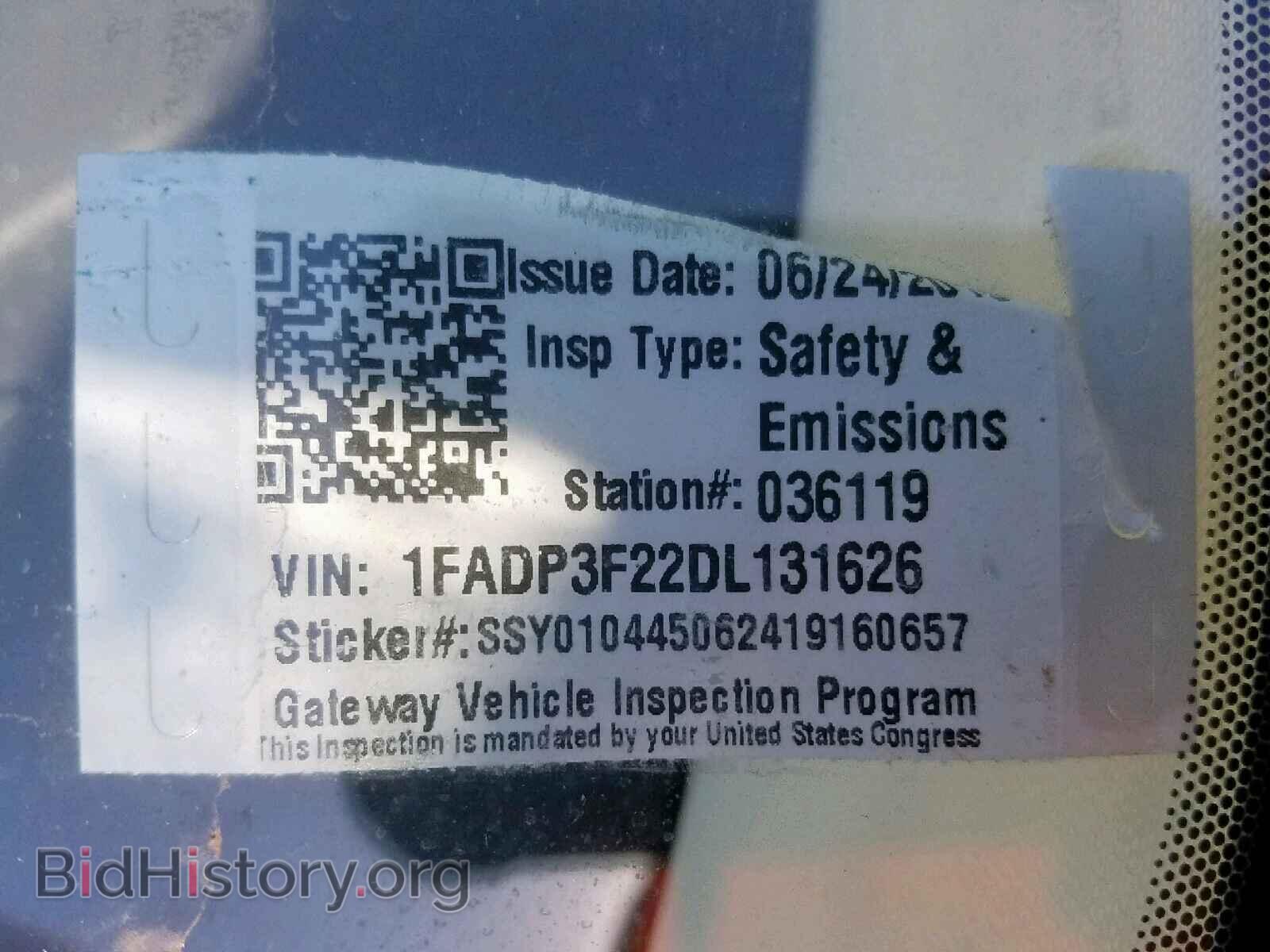 2013 FORD FOCUS SE - VIN: 1FADP3F22DL131626 - Фото 10