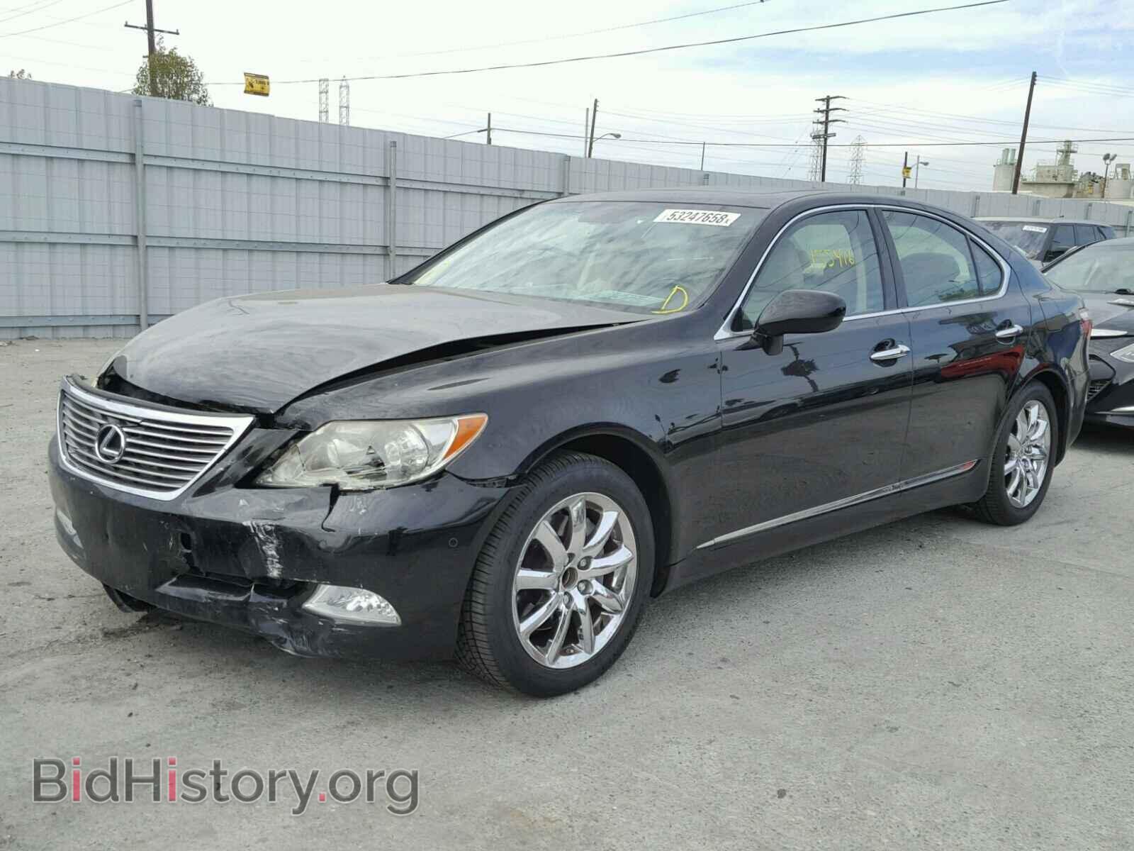 2009 LEXUS LS460 - VIN: JTHBL46F895084800 - Фото 2