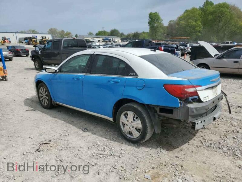 2012 Chrysler 200 (VIN 1C3CCBBB1CN105141) — фото 2 из 12