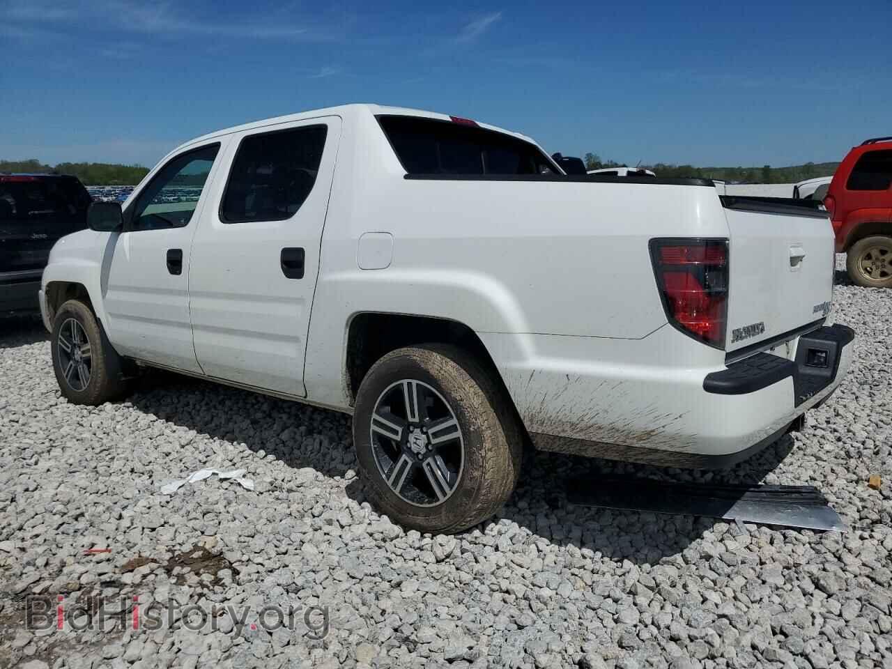 2014 HONDA RIDGELINE - VIN: 5FPYK1F77EB013920 - Фото 2
