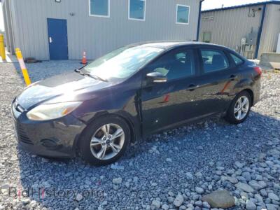 2014 Ford FOCUS SE, темно-серый — VIN 1FADP3F29EL357826, Copart