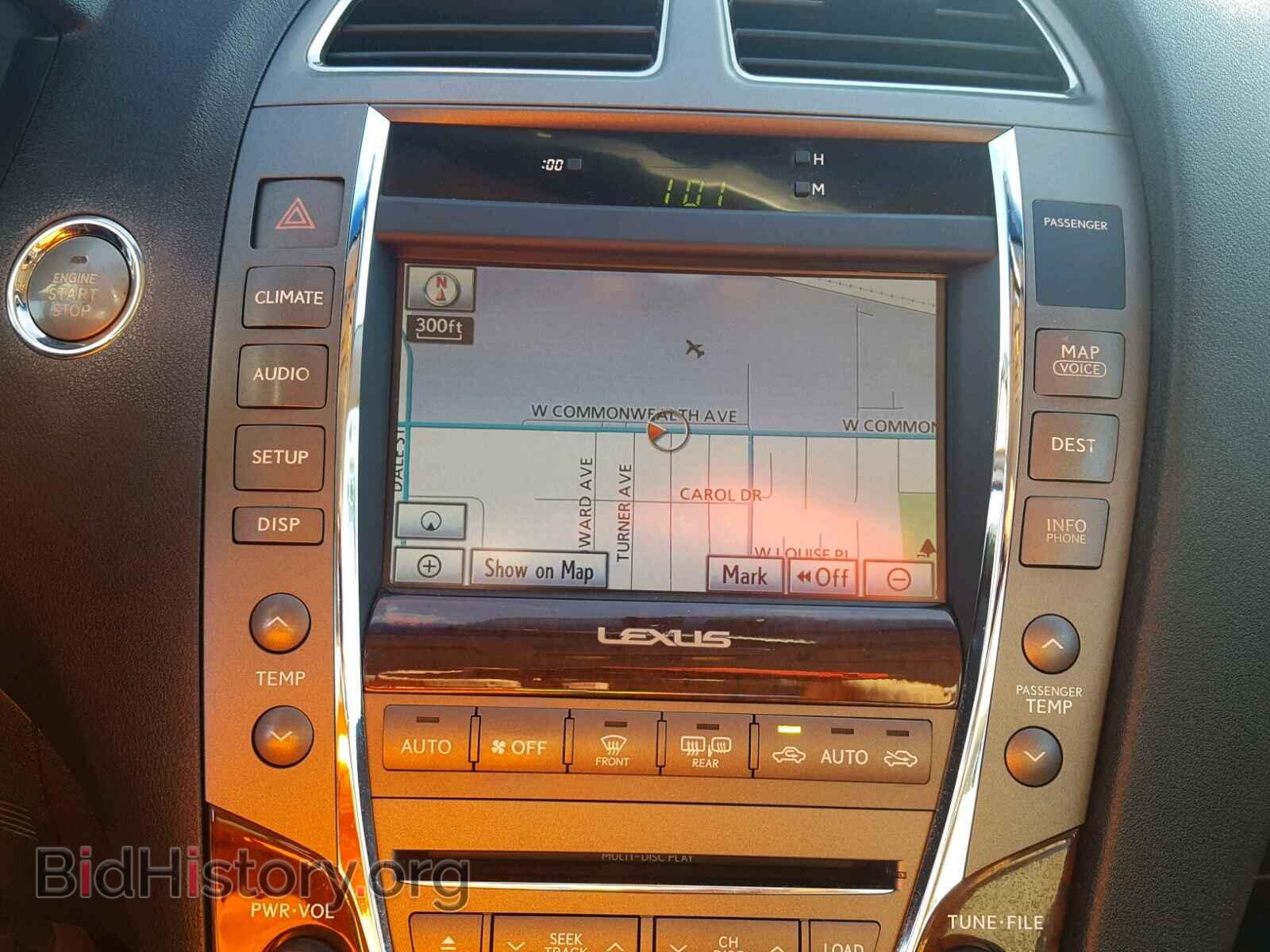 2011 LEXUS ES350 - VIN: JTHBK1EG4B2447421 - Фото 9